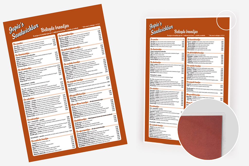 01_EnkeleKaart Folder2 Voorbeeld van een enkele kaart