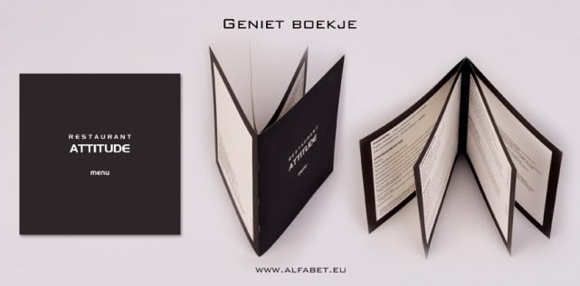 voorbeeld van geniete boekje